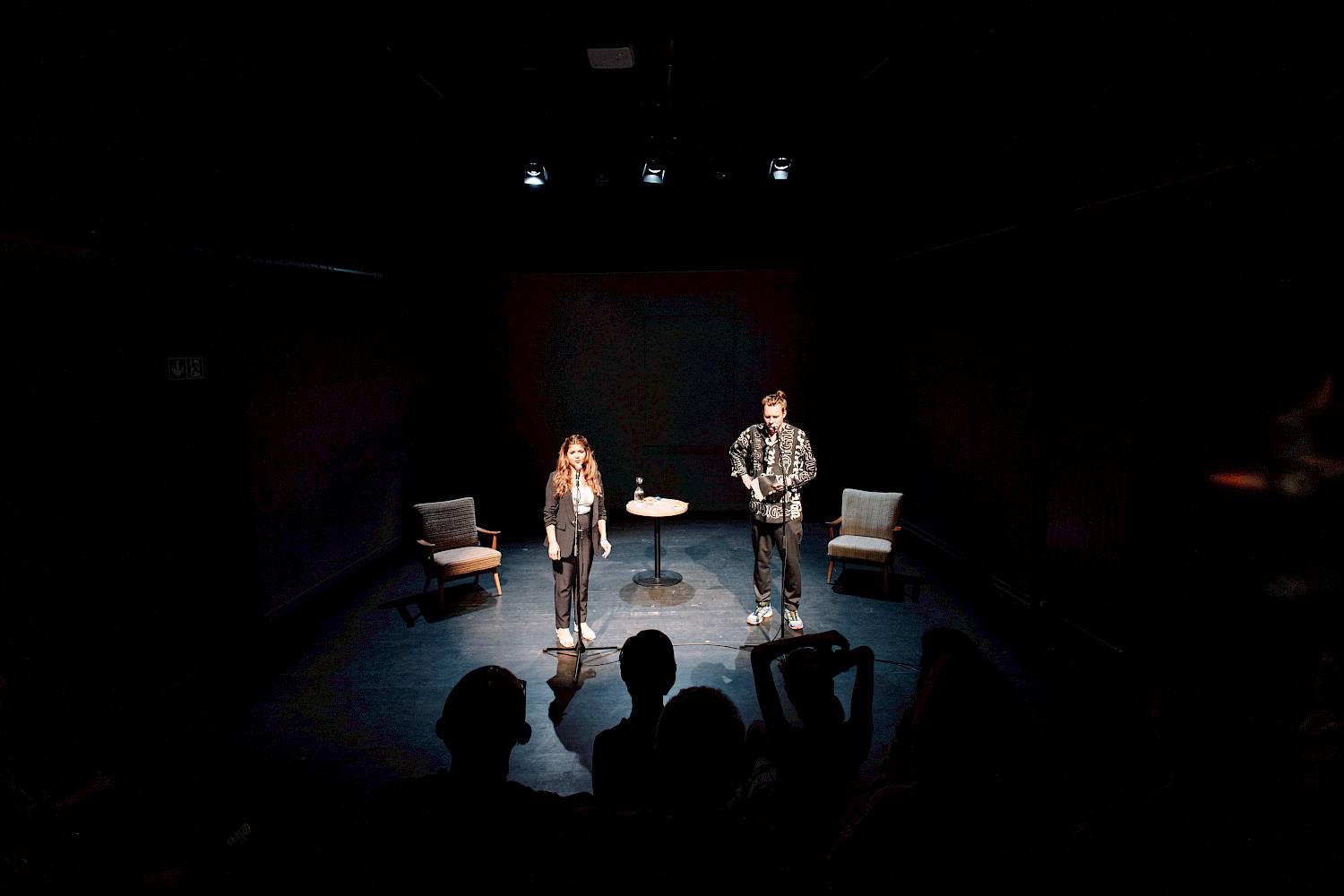 «Wortsprich» mit Muska Murad, Jurczok 1001, Foto: Laura Rubli