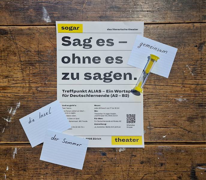 ALIAS – ein Wortspiel für Deutschlernende