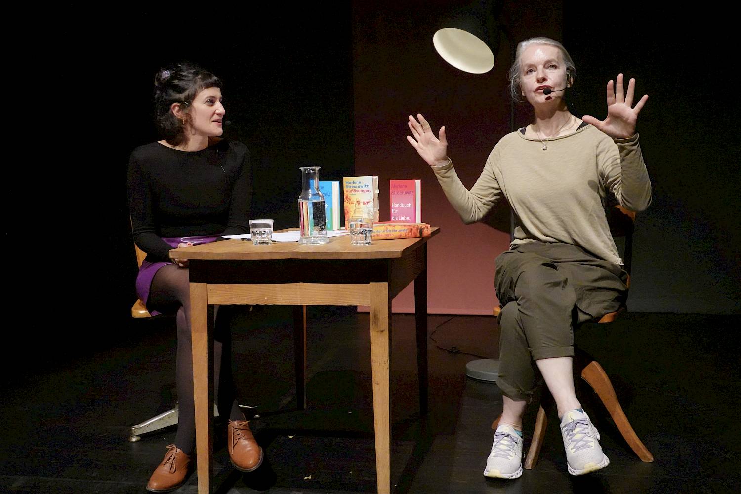 «Hoffnung Denken: Frauenrechte» – Marlene Streeruwitz im Gespräch mit Tuğba Ayaz, Foto: Ayse Yavas