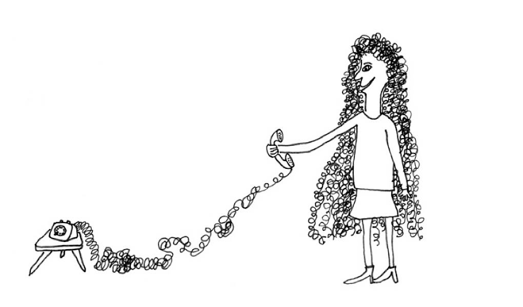 sogar am Telefon – mit Renata Burckhardt